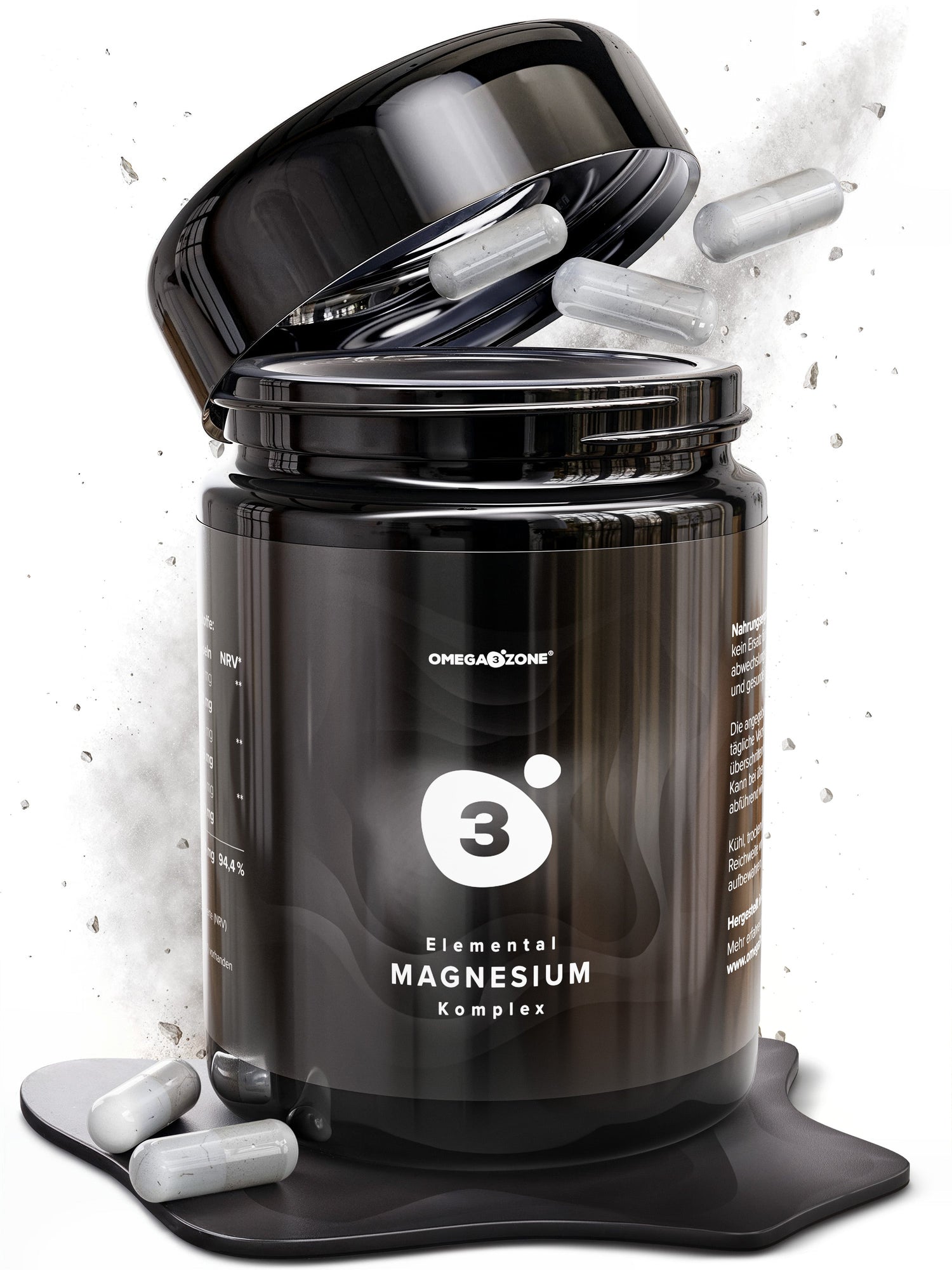 Magnesium Komplex von omega3zone aus Bisglycinat, Taurat und Malat