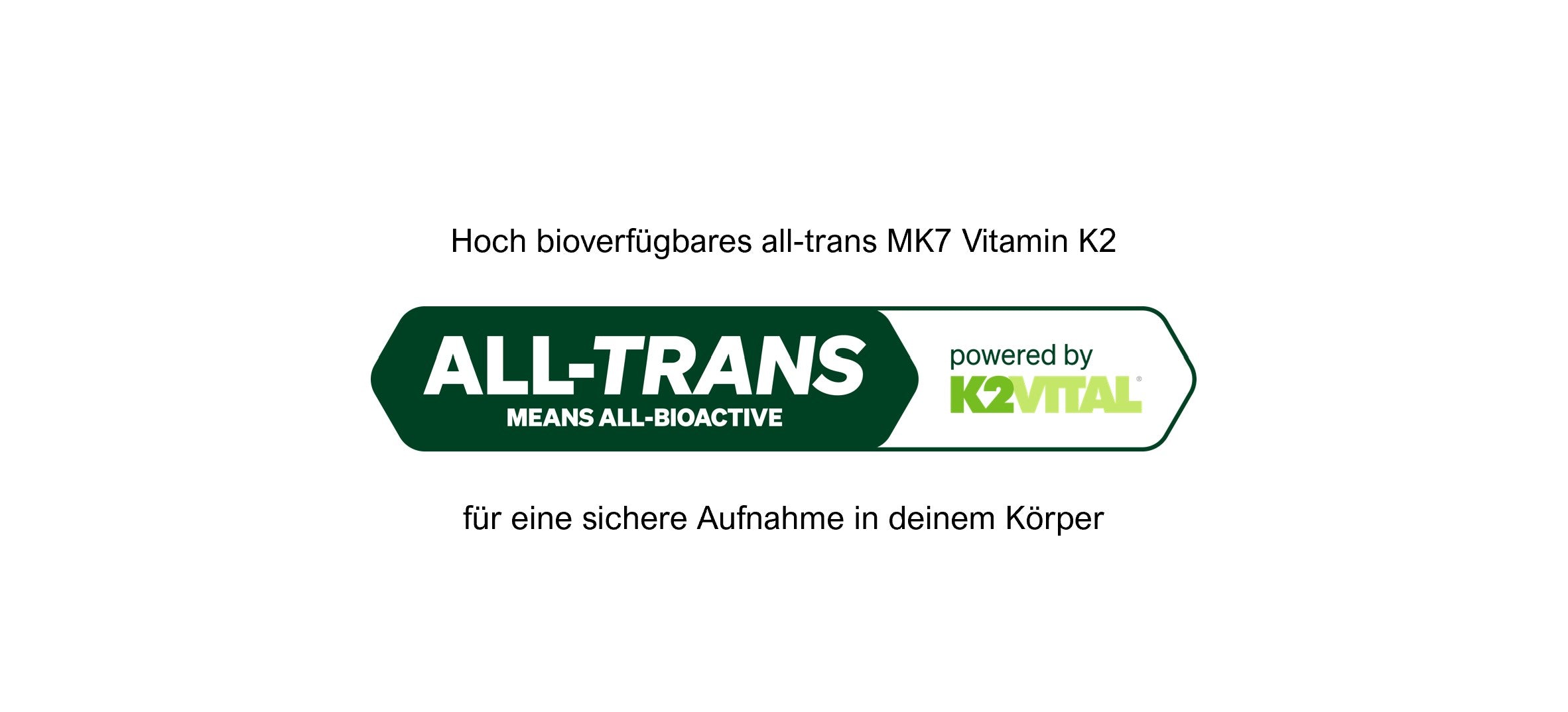 All-Trans MK7 Vitamin K2 Logo.