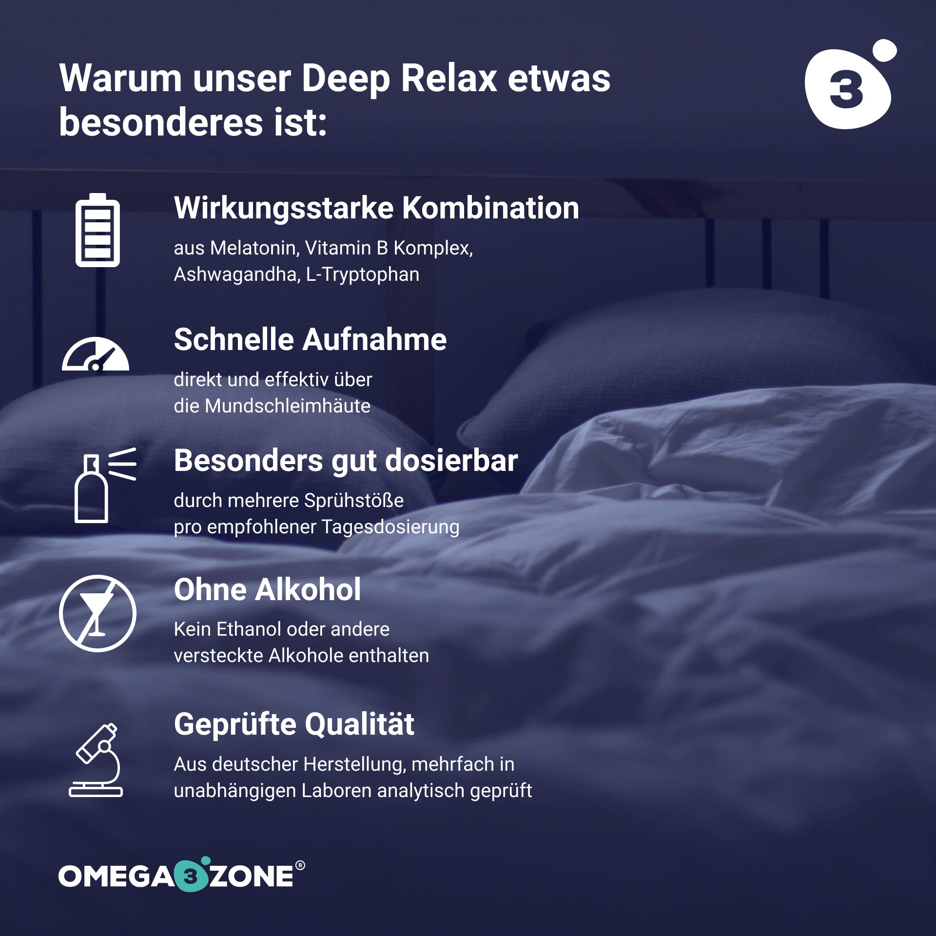 Besser schlafen mit Melatonin