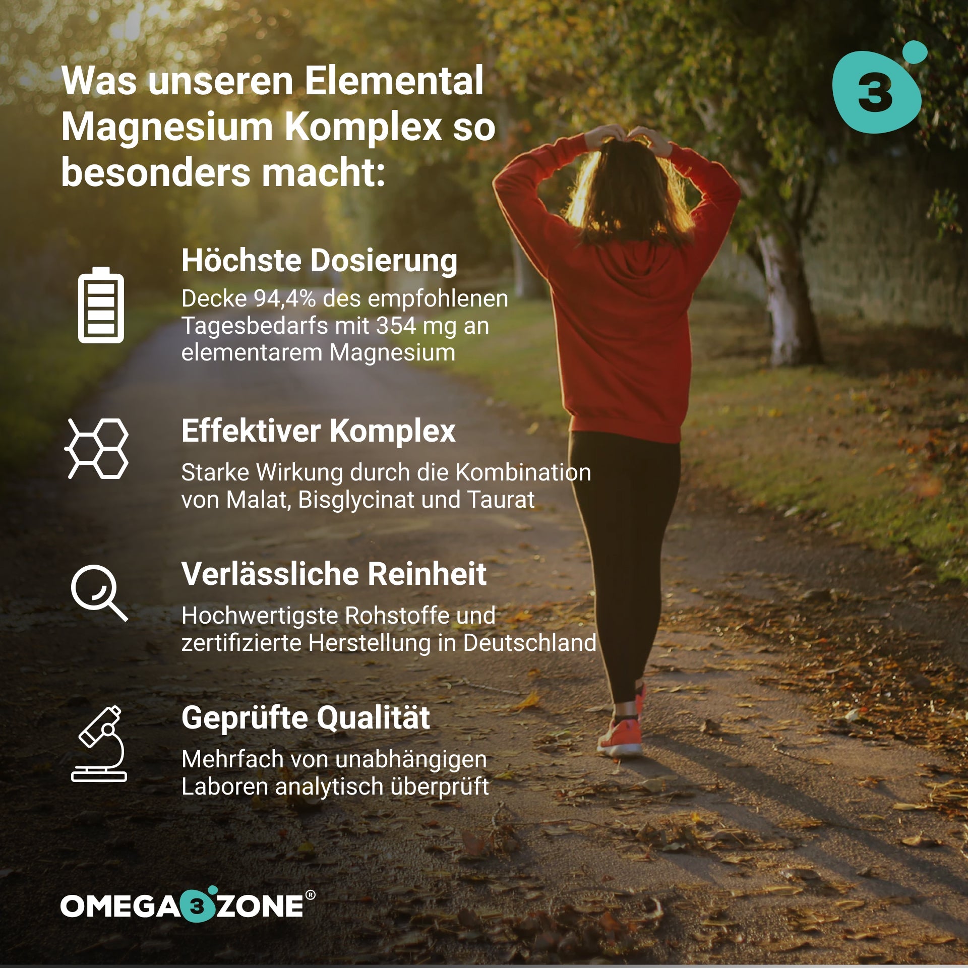 Aktiver Alltag mit guter Magnesiumversorgung